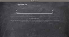 Desktop Screenshot of newswatch.com